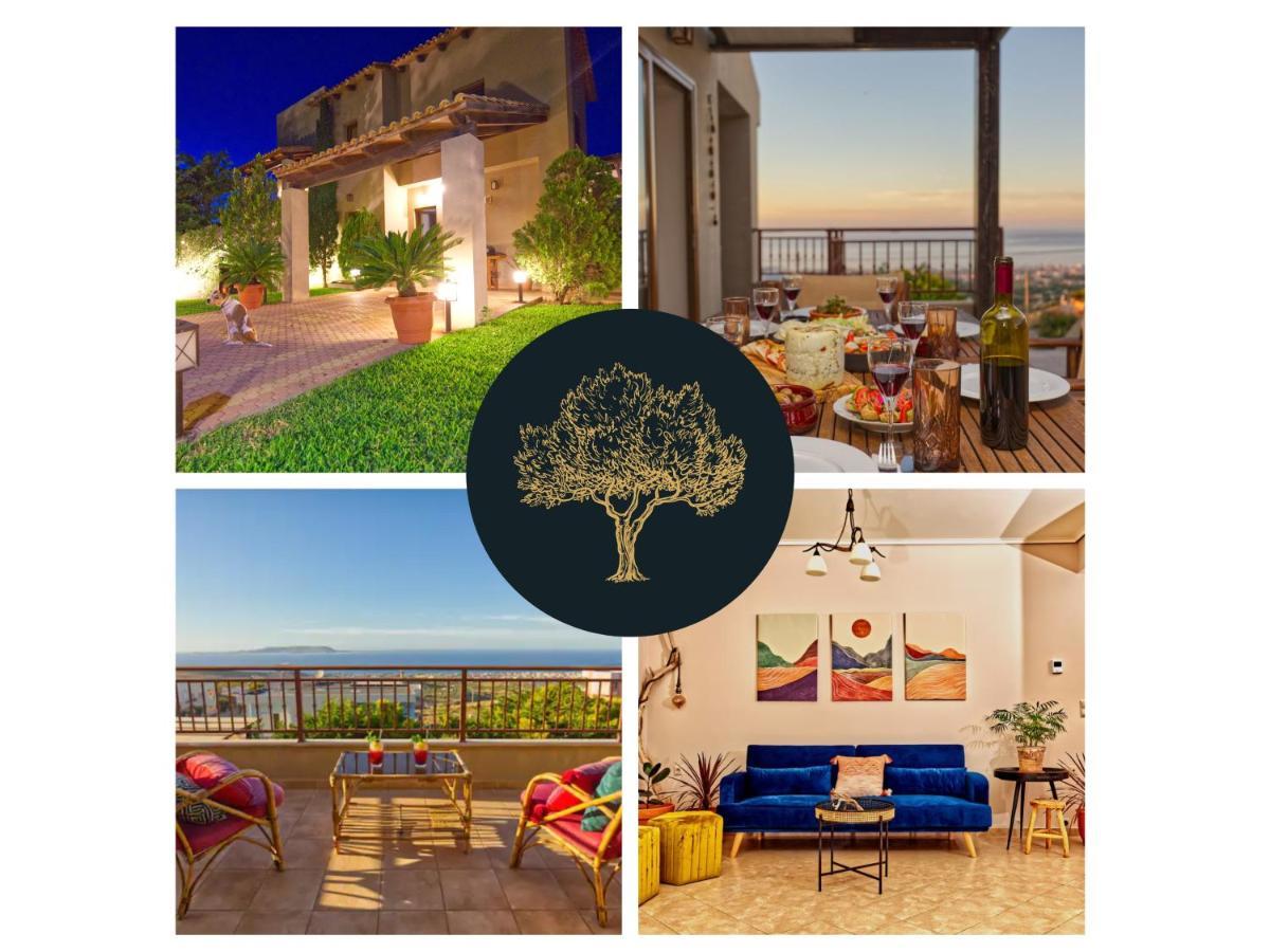 Villa Ulivo Sea View House Kokkini Hani Exterior foto